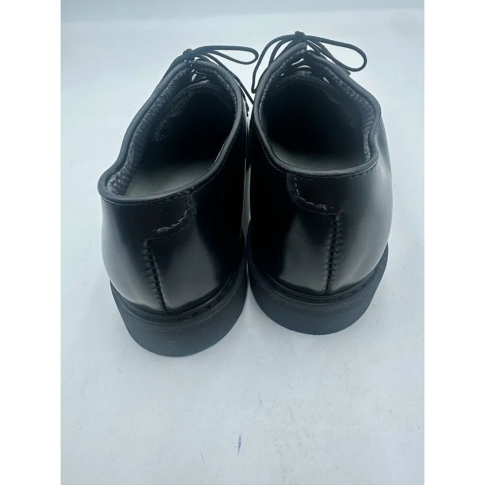 Capps  Men's Airlite 90268Uniform Footwear Black Dress Shoes Sz 9.5D Made In USA